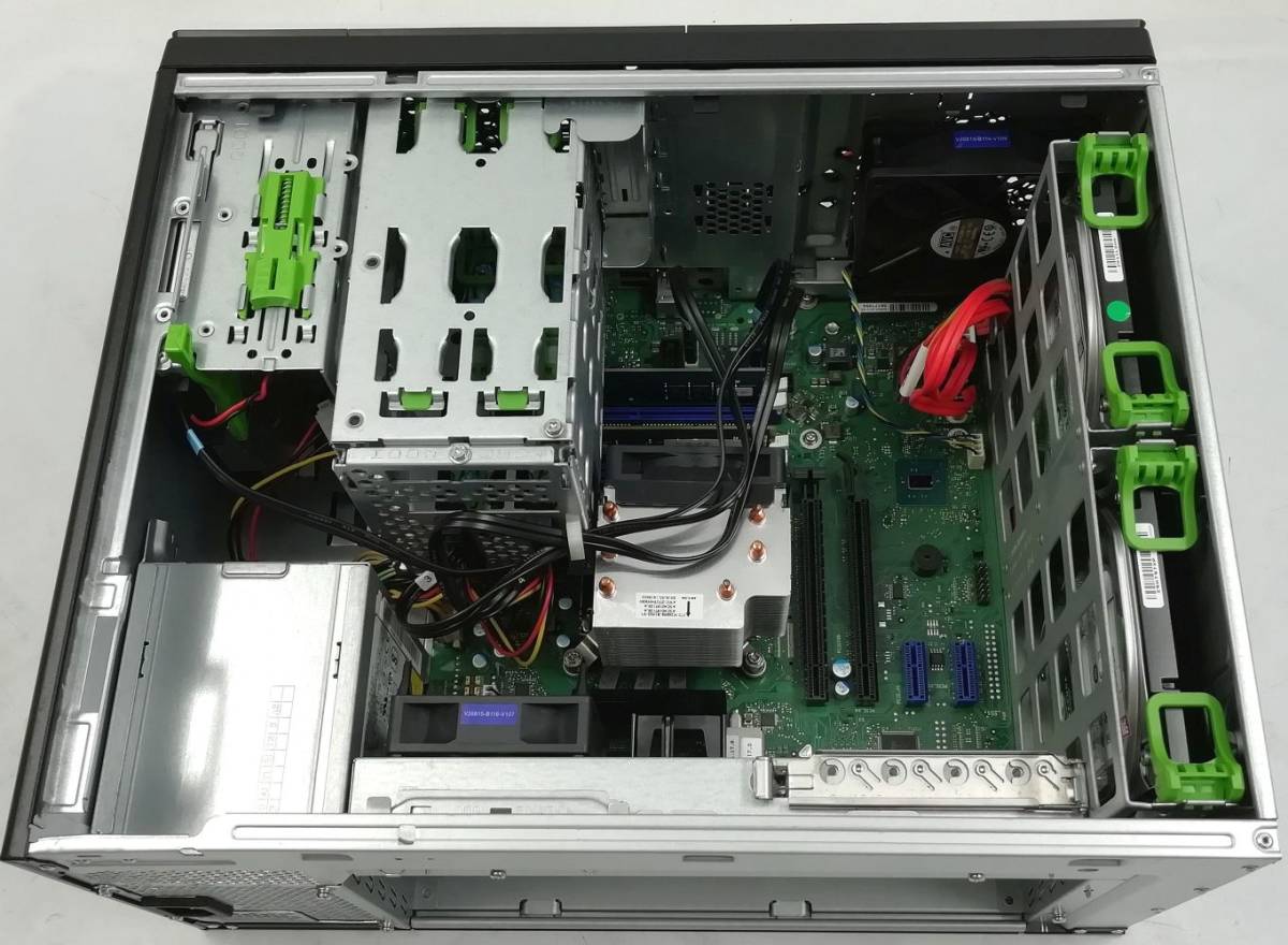 動作テスト済み FUJITSU PRIMERGY TX1310 M3 Xeon E3-1225v6 メモリ8GB 