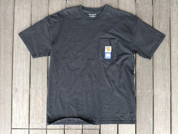 コラボ Carhartt × PACCBET ポケット半袖Tシャツ M カーハート ラスベート ブラック 店舗受取可