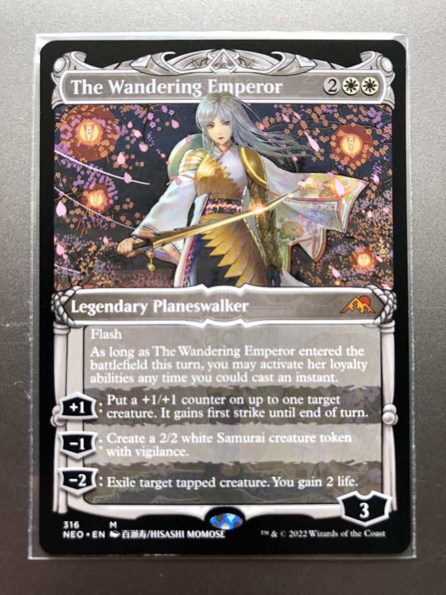 MTG 放浪皇 The Wandering Emperor EN 英語版 ショーケース 1枚 316