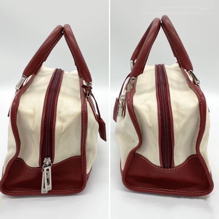 大特価!!】LOEWE ロエベ アマソナ28 ハンドバッグ キャンバス×レザー