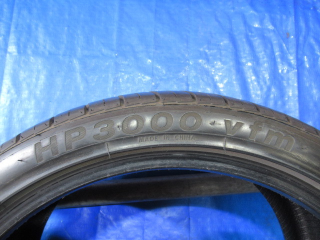 激安即決！エア漏れ点検済み！極上9分山！ZEETEX HP3000 vfm 255/35R19 2021年製！中古1本！T005334_画像7