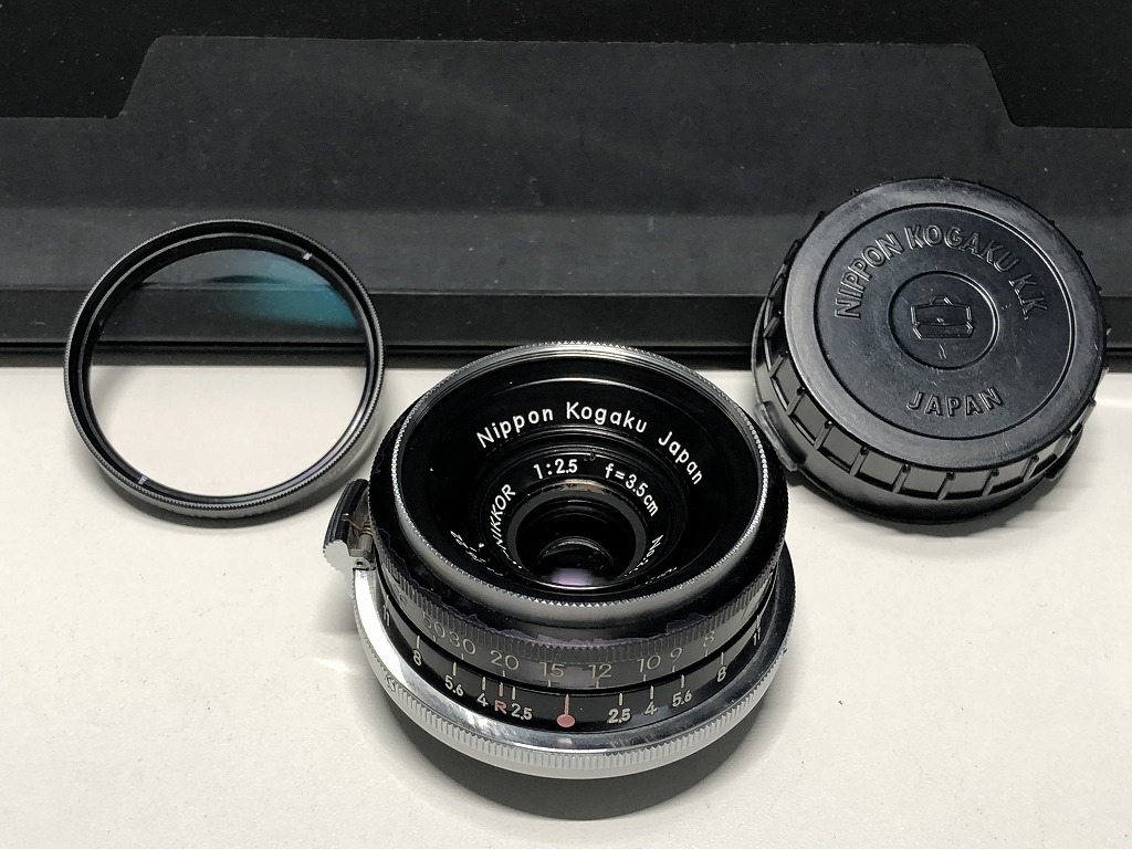 ★5000円値下げ★早いもの勝ち★2429 至玉の逸品 Nippon Kogaku W-NIKKOR・C 3.5cm F2.5 Sマウント レンジファインダー用 広角単焦点レンズ_画像1