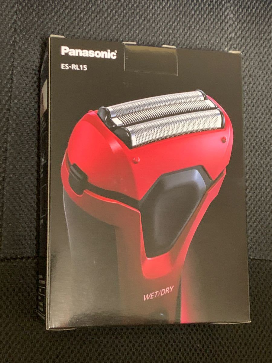 パナソニック メンズシェーバー (赤) 3枚刃　ES-RL15-R Panasonic