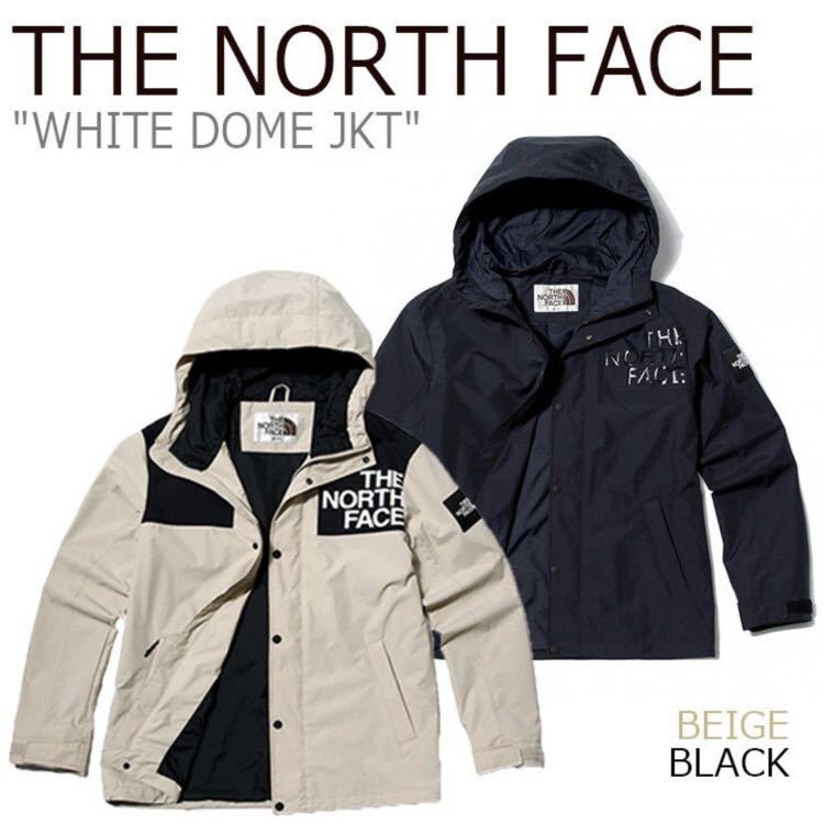 限定品 THE NORTH FACE WHITE LABEL DOME JKT ノースフェイス ホワイト レーベル ドーム ジャケット M ブラック 黒 白 マウンテンパーカー