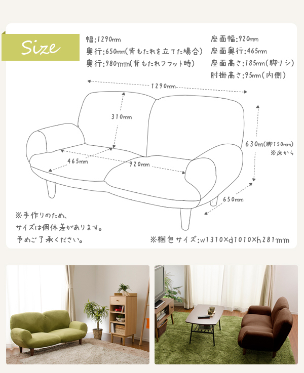 2 seater . sofa Techno beige SUICA legs attaching reclining 14 -step compact pocket coil made in Japan stylish new life M5-MGKST00007BE