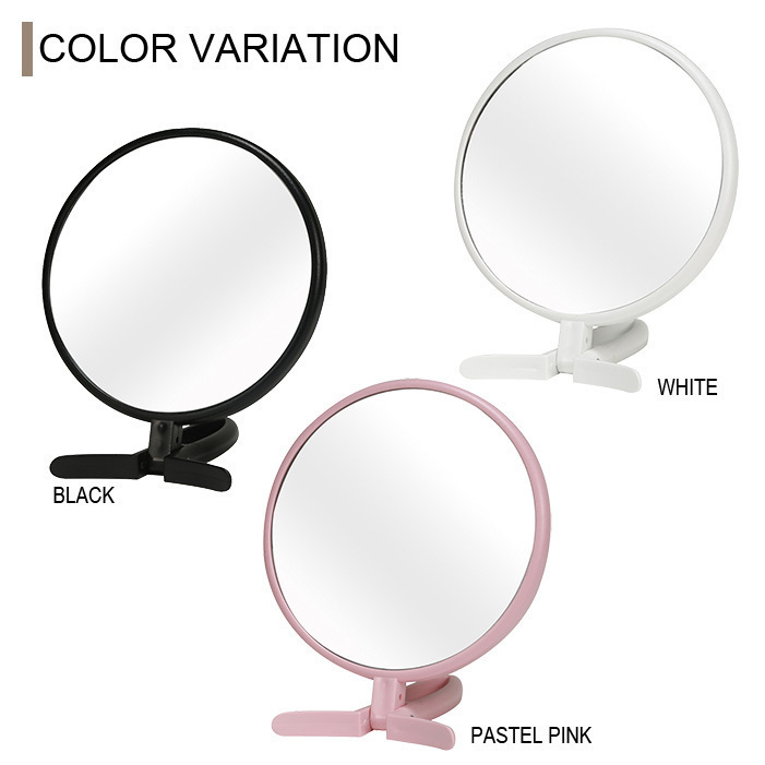  mirror table skillful mirror magnifying glass attaching mirror desk mirror 3 times mirror ... desk mirror make-up .. prevention cosmetics angle adjustment stand white M5-MGKNG00011WH