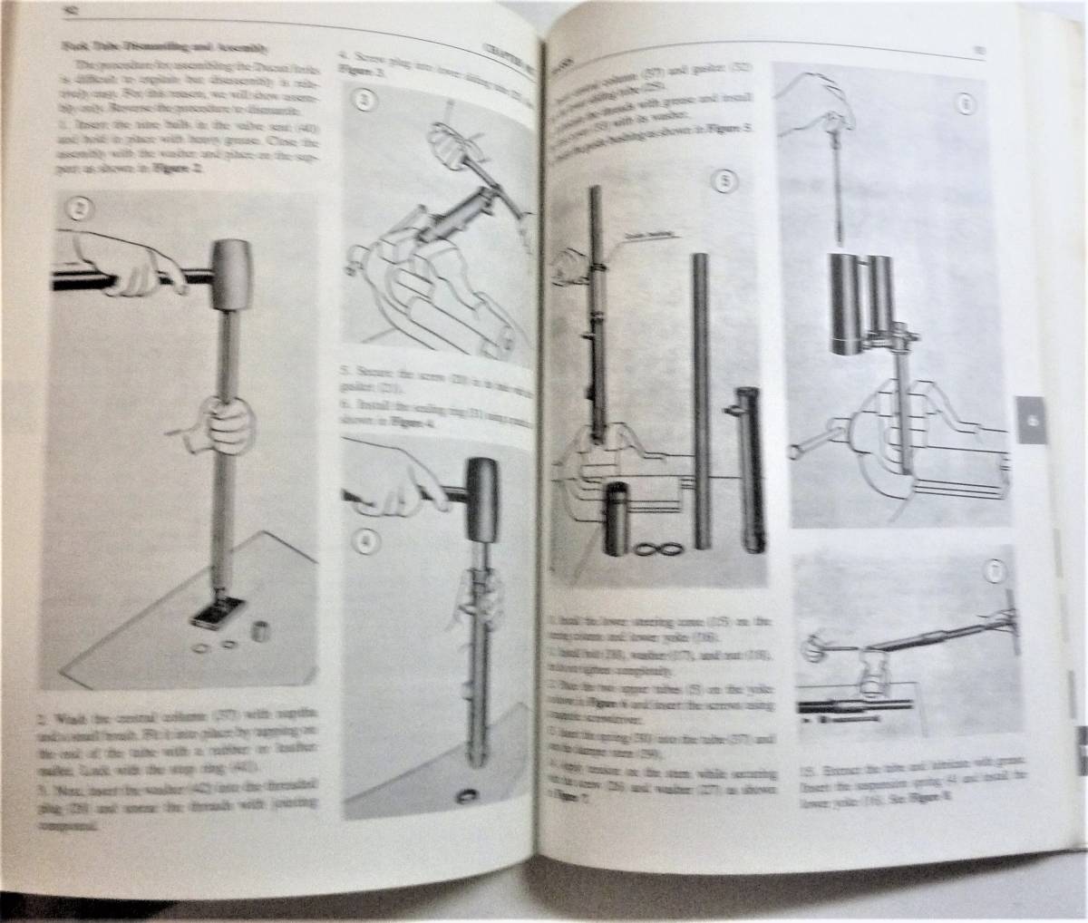 【旧車ドカ整備に必携●絶版貴重書籍】DUCATI SERVICE REPAIR HANDBOOK　ドゥカティ・サービスリペア・ハンドブック　第４版_画像6