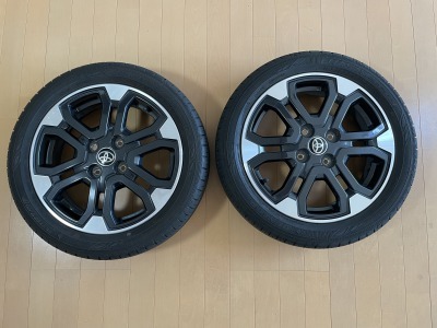 直営店に限定 トヨタ トヨタピクシスメガ純正ホイールタイヤ 綺麗