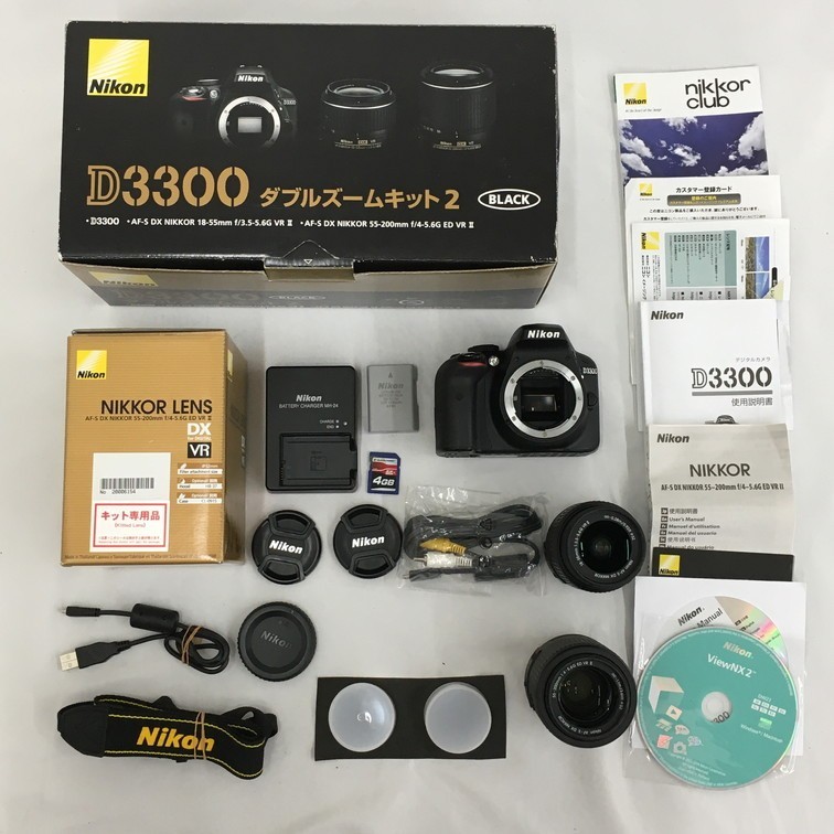 D3300 ダブルズームキット-