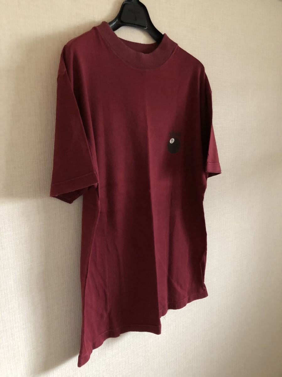 希少】デッドストック80年代 usa製 stussy 8ボール Tシャツ