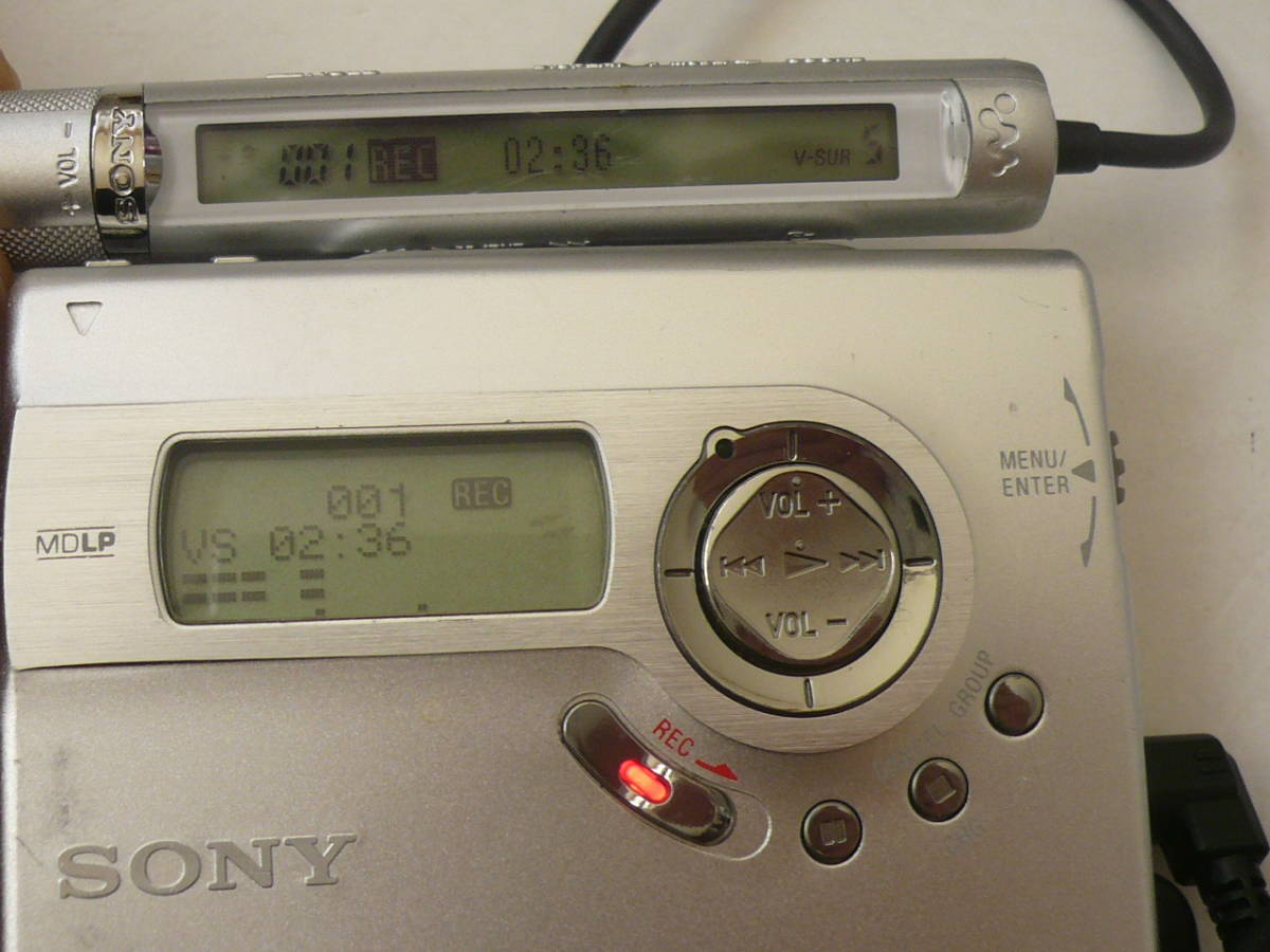 SONY ソニー Net MDウォークマン MZ-N920☆動作品・録再OK