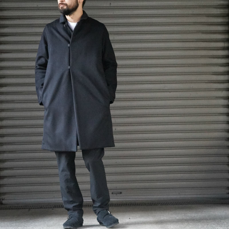 21aw TEATORA テアトラ WALLET COAT 00 DUALO PLUS OUTLAST BLACK tt