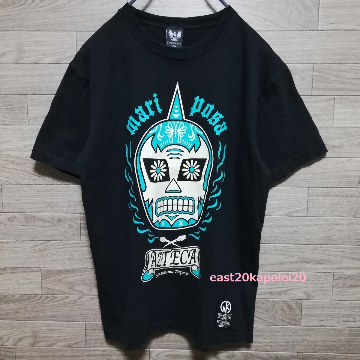 キン肉マン マリポーサ バンバンビガロ ビームス KINNIKUMAN BAMBAMBIGELOW bambam88 BEAMS メンズ Tシャツ M サイズ ブラック ゆでたまご