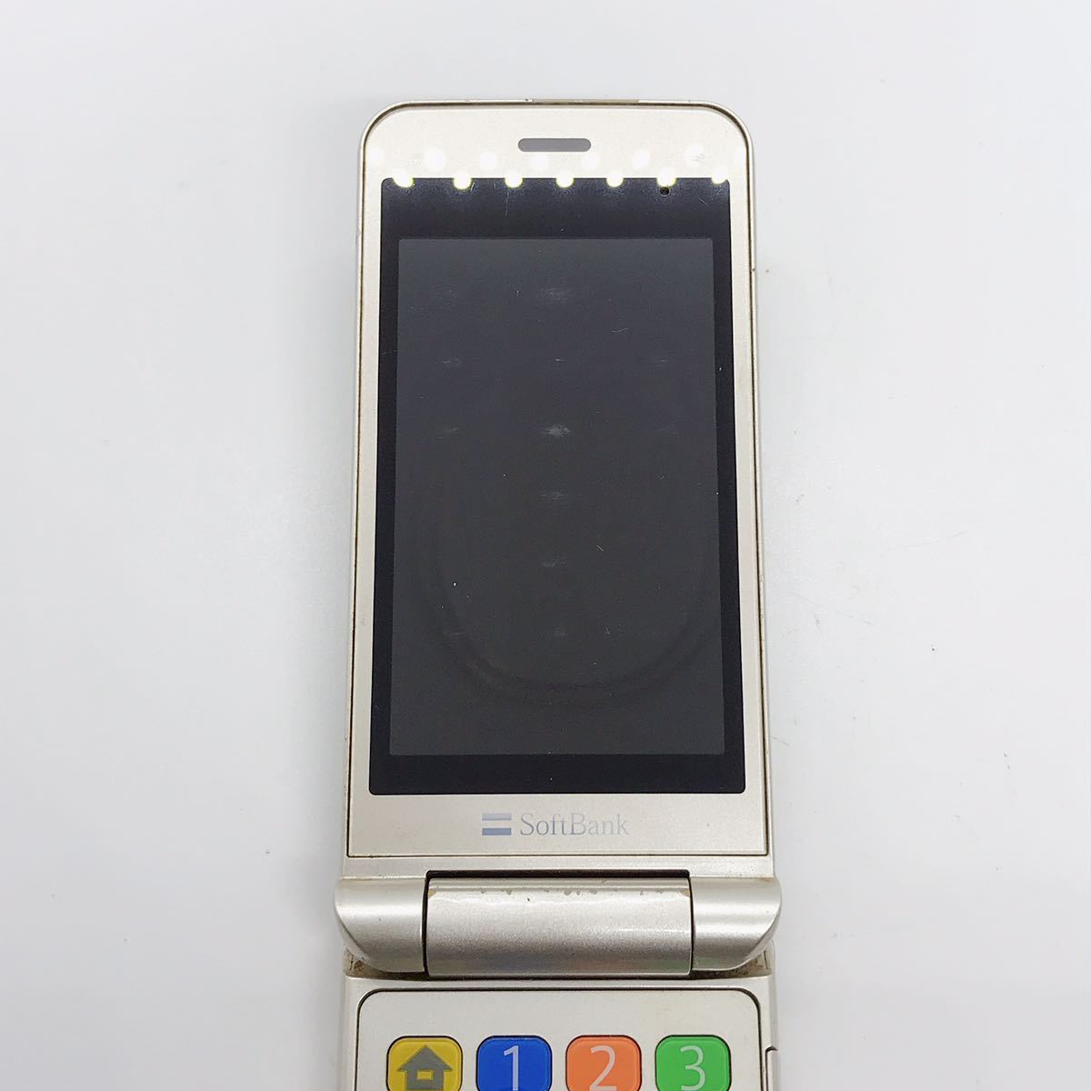 ジャンク SoftBank かんたん携帯 108SH SHARP シャープ ガラケー 携帯電話 c9c39cy