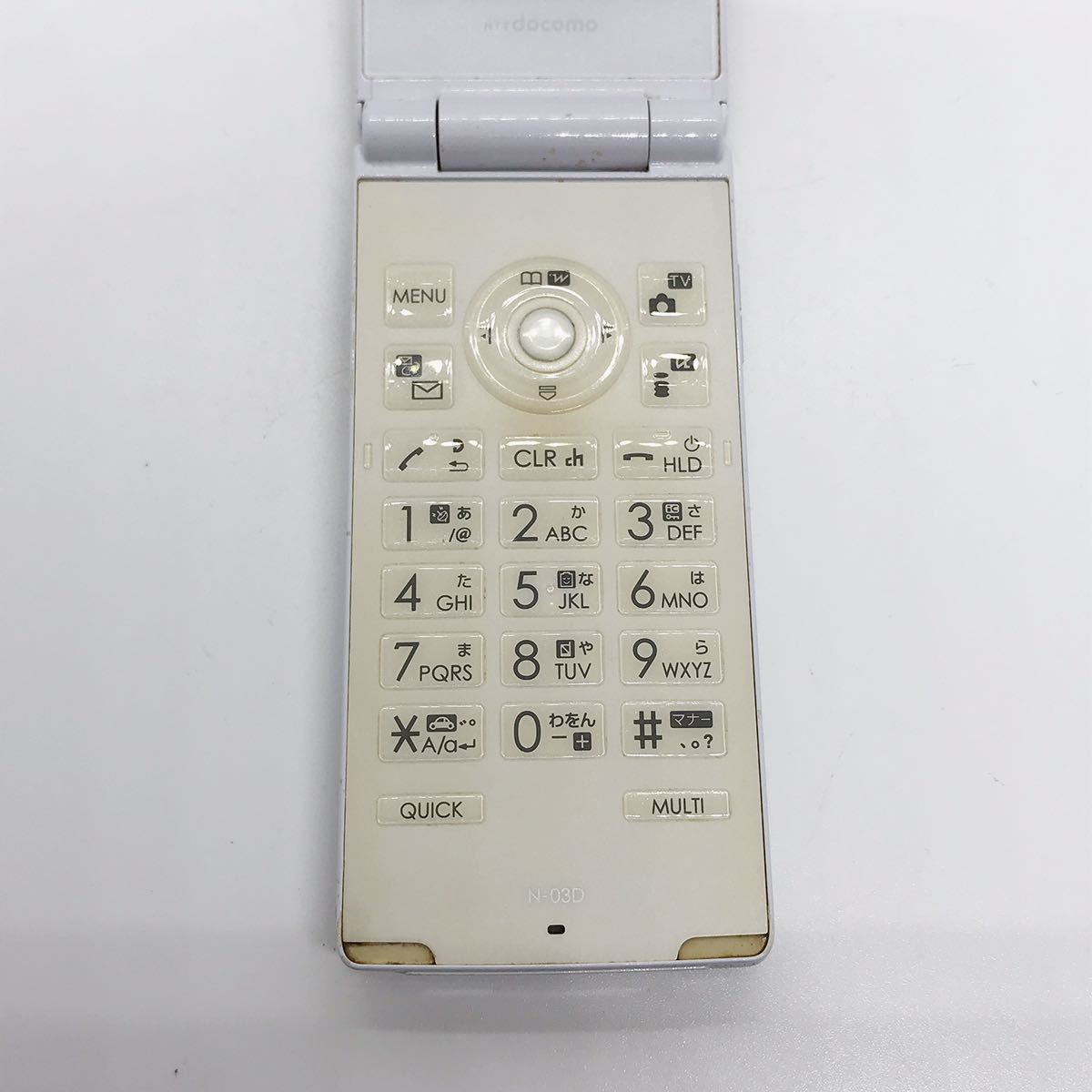 ジャンク docomo FOMA N-03D ドコモ NEC ガラケー 携帯電話 d16c96cy_画像4