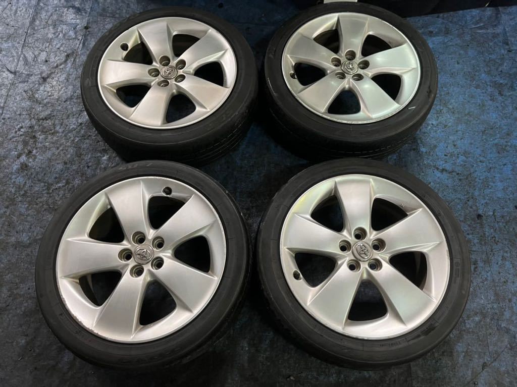 105 トヨタ 30プリウス ZVW30 純正 ホイール S G ツーリング 17インチ