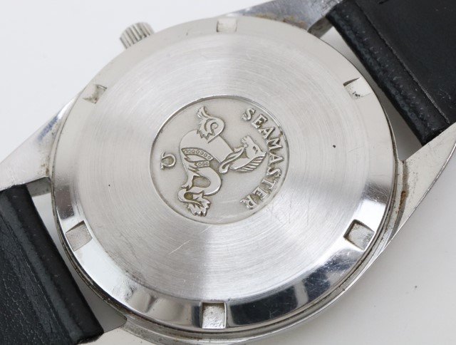 D706 オメガ オートマチック 腕時計 OMEGA シーマスター 日付 銀色文字 