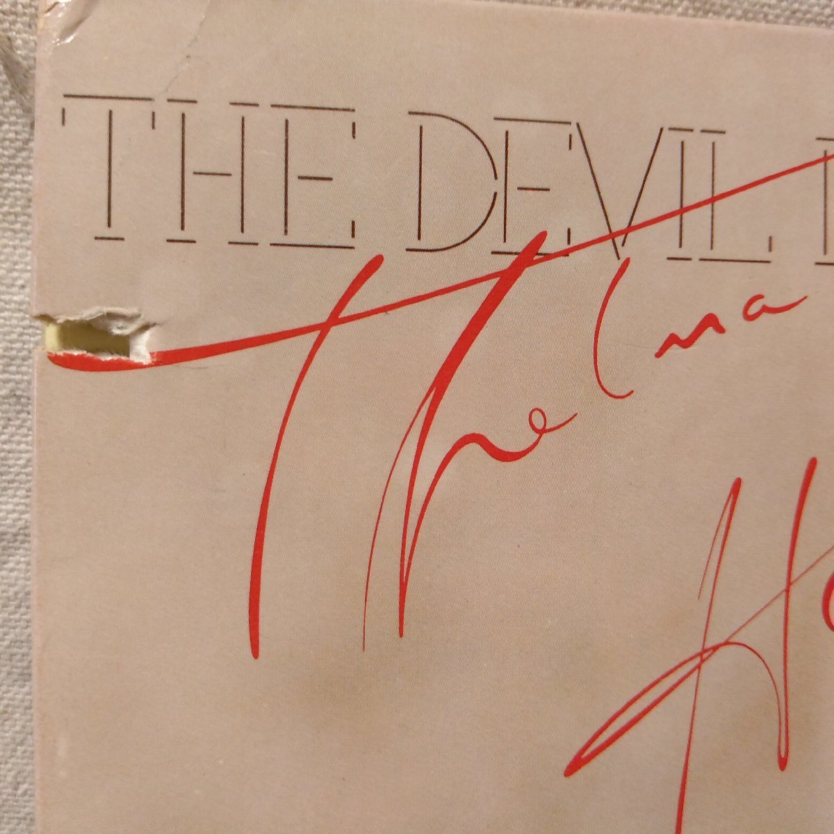 THELMA HOUSTON THE DEVIL IN ME★ 1977年リリース ★ MOTOWN US盤 ★ アナログ盤 [686TPR_画像2