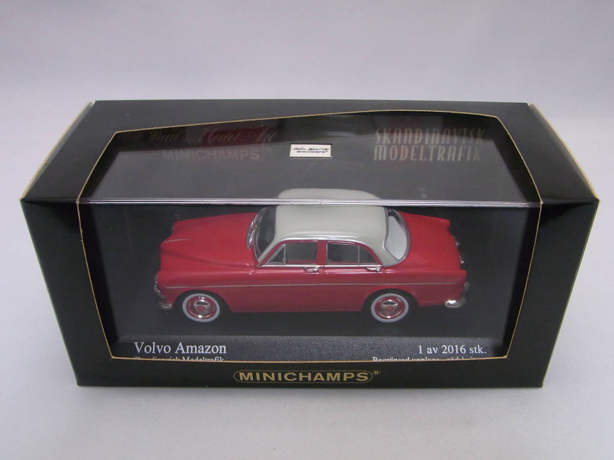 ★マニア垂涎!★VOLVO Amazon ボルボ アマゾン 1959 Red/white 1/43【Skandinavisk modeltraik特注品!】★検:121 850 240 940 960_画像10