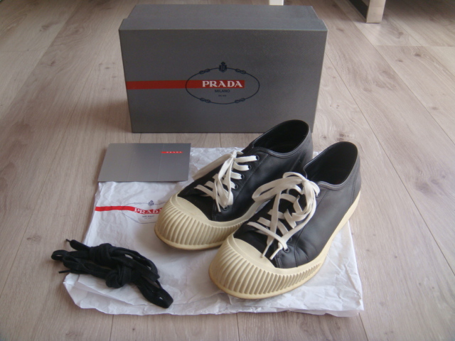 PRADA　プラダ　レザースニーカー　8.5