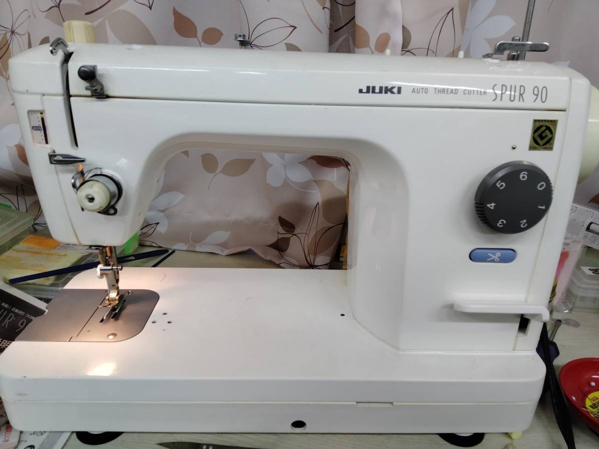 ホワイト系注目ショップ【ジャンク】JUKI 職業用ミシン シュプール90 【公式】のネット通販 JUKI SPUR98H、職業用ミシン、高速パワフル、人気シリーズ、清掃整備済 その他