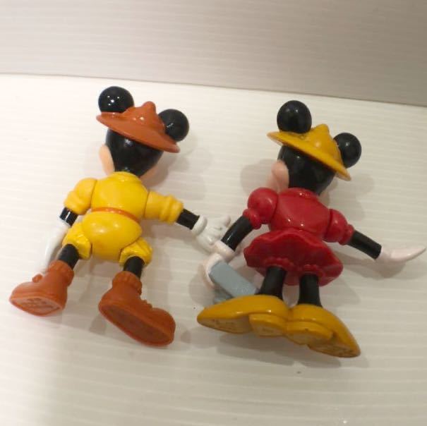 ( Junk )90 period Mickey Mouse Minnie Mouse McDonald's happy set toy 1998 year Tokyo Disney Land Mickey minicar 