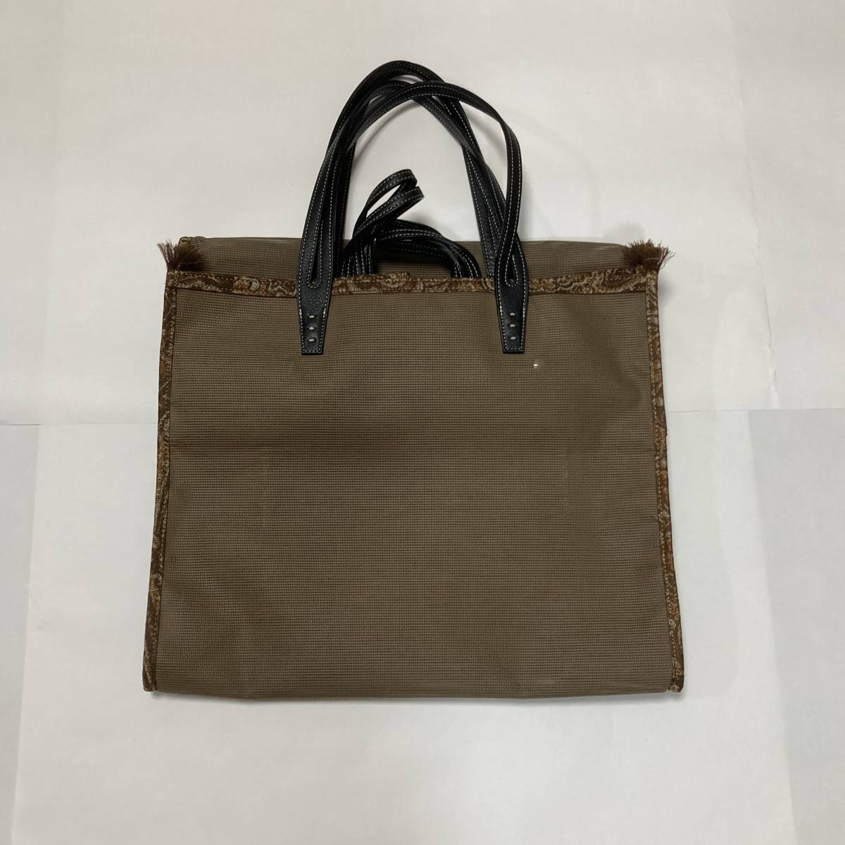 未使用 21SS A VACATION ア ヴァケーション BIG CUBE バッグ メッシュ