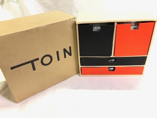 【未使用品】TOIN（トイン）マグカップ＆チョコレートプレート　ペアセット　小物収納BOX付_画像4