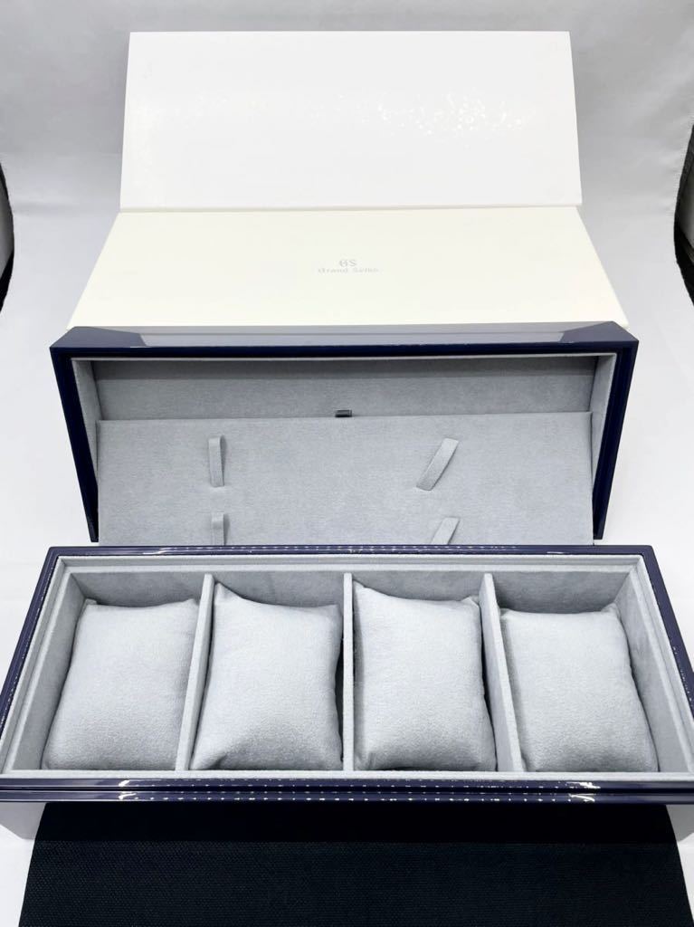 グランドセイコー 創業140周年 200万以上購入特典 木曽漆コレクションBOX 時計BOX 4本用 未使用品 非売品 時計ケース GRAND SEIKO 60周年_画像7