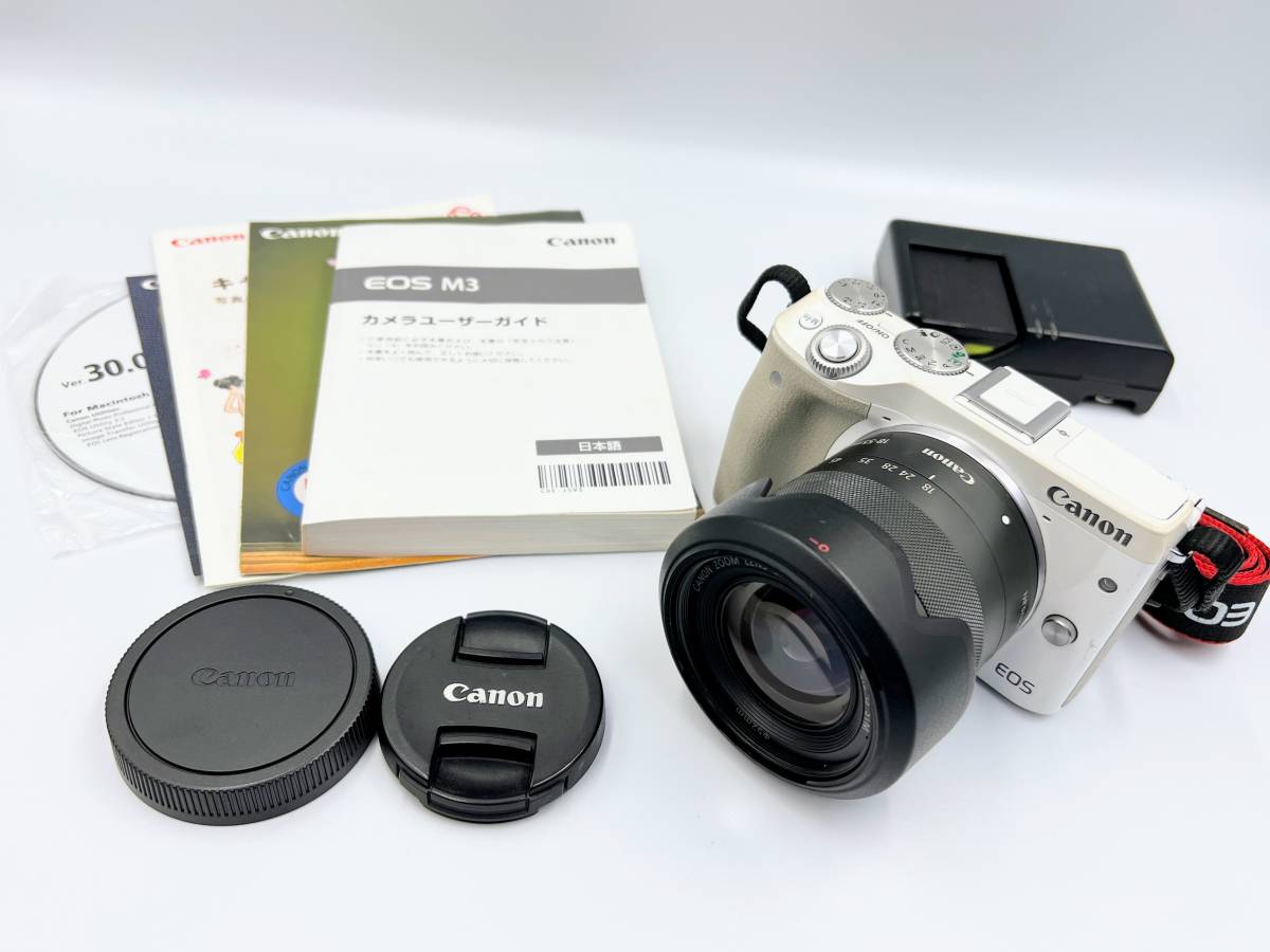 キャノン/Canon EOS M3 ミラーレス一眼 レンズキット EF-M 18-55mm F3