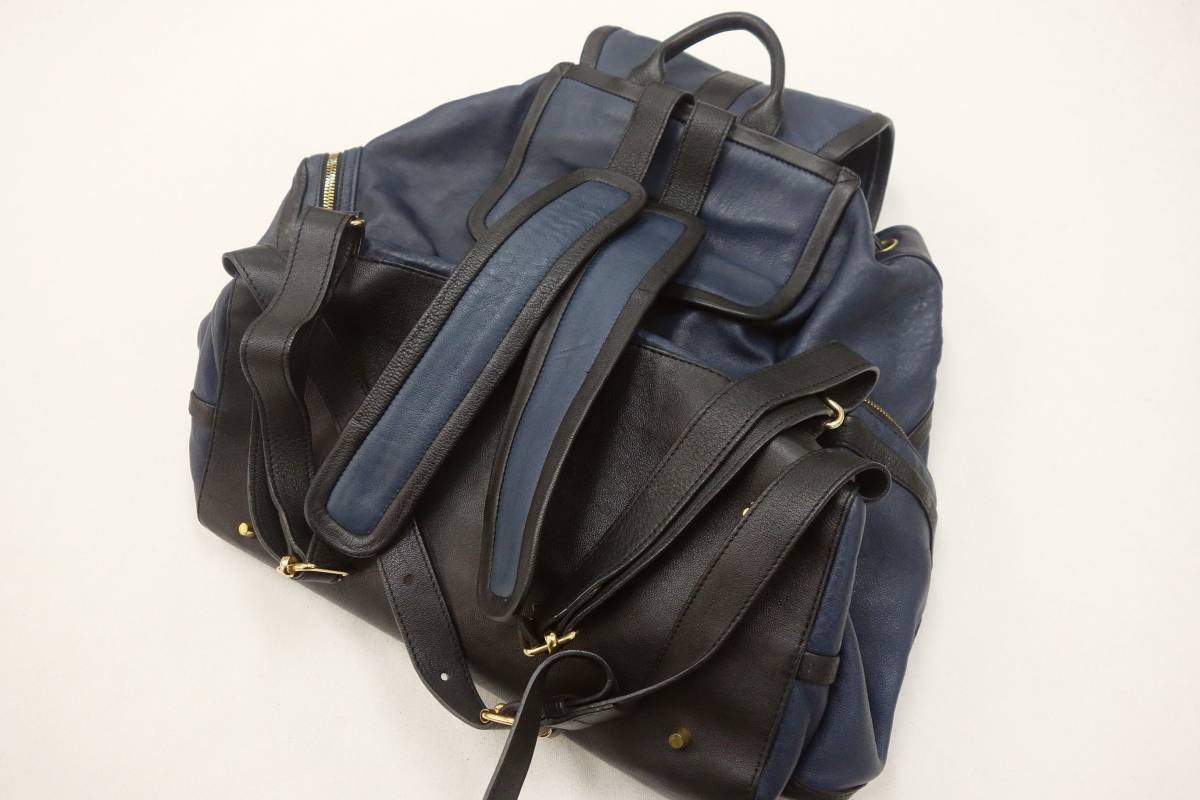 送料無料】美品 PIERRE HARDY ピエールアルディ 本革 総レザー バッグ