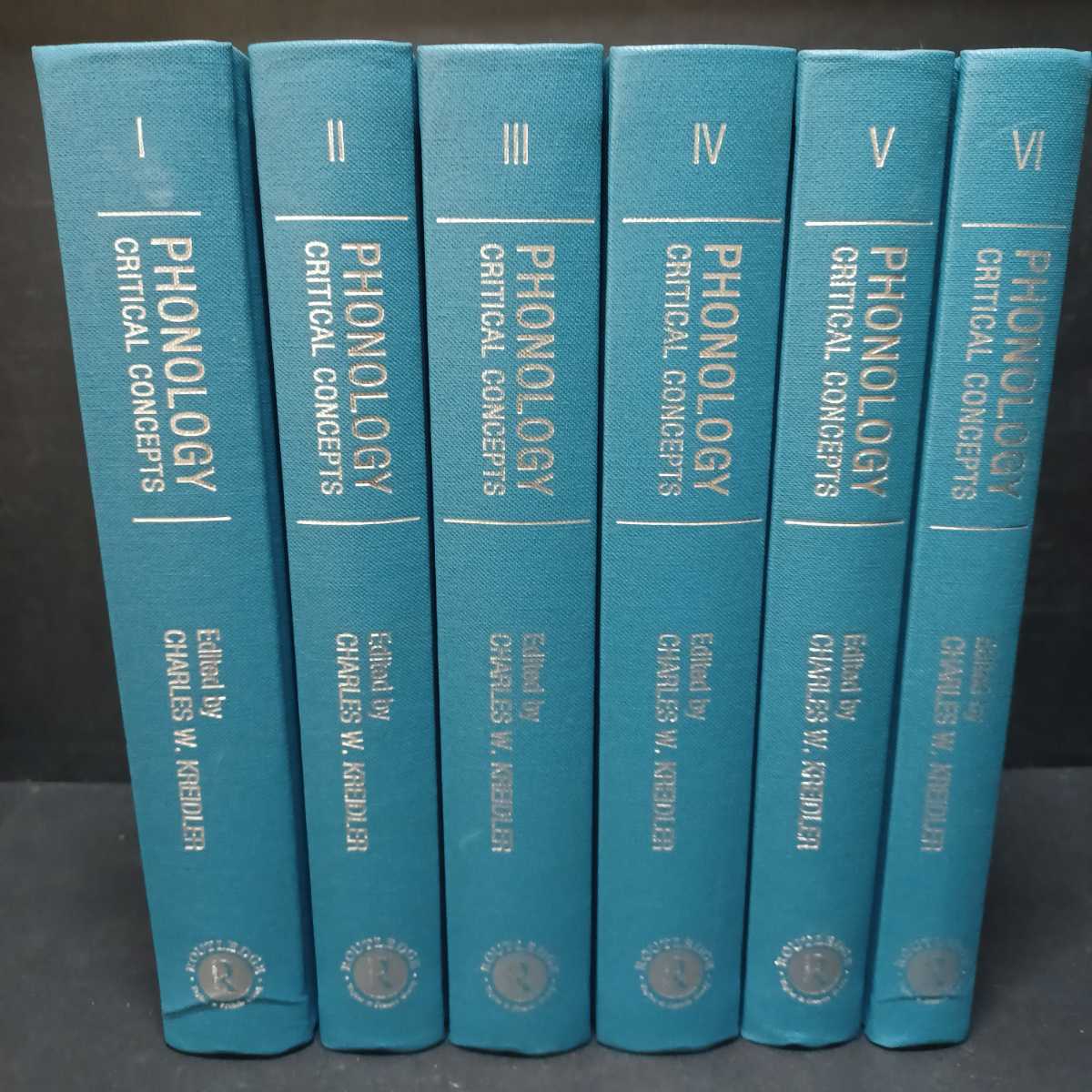 Phonology: Critical Concepts 」 Charles W. Kreidler 音韻論 Phonology: Critical Concepts 」 Charles W. Kreidler 音韻論