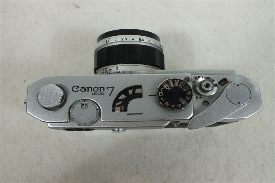 ★ Canon キャノン 7 レンジファインダー 50mm 1:1.4 中古 220301N3184_画像3