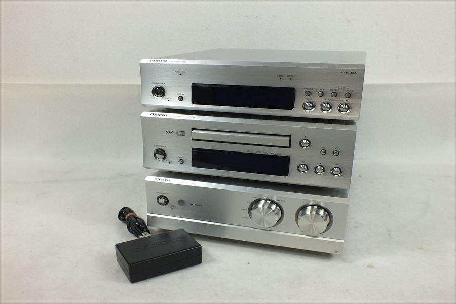 ☆ ONKYO オンキョー A-933 C-733 T-433 システムコンポ 現状品