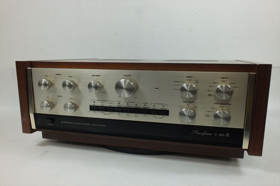 ☆ Accuphase アキュフェーズ C-200 S コントロールセンター 動作確認