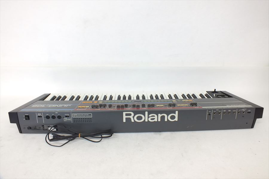 ■ Roland ローランド JUNO-106 キーボード ソフトケース付き 中古 現状品 220402M4055_画像8