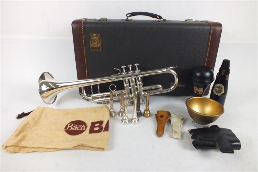 ◆ Vincent Bach Stradivarius　model37 トランペット ハードケース付き 中古現状品 220409B2037