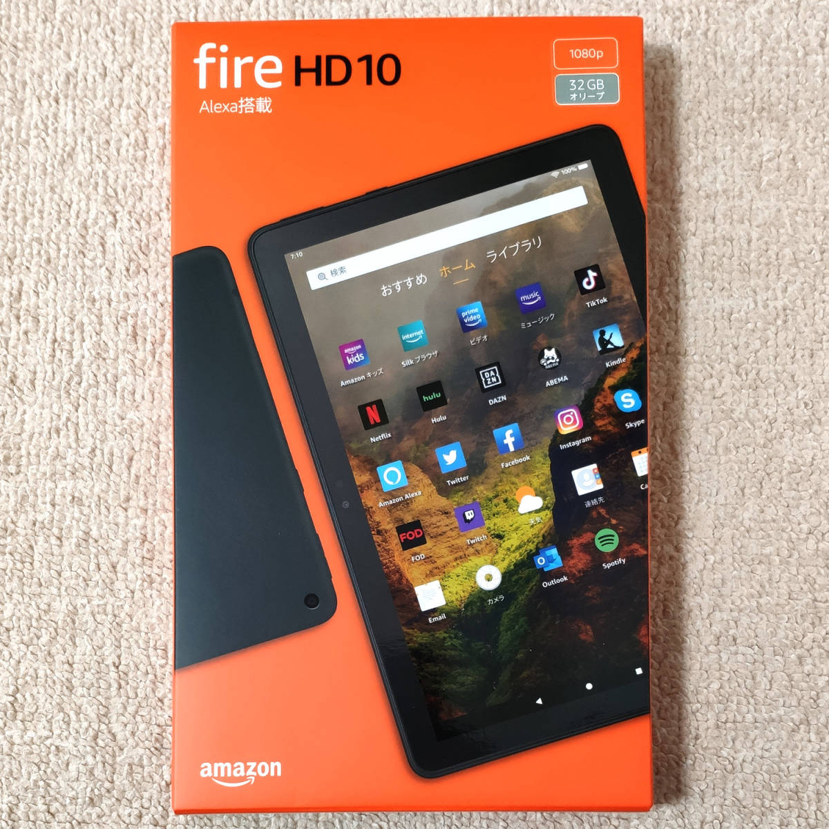 グレイ系特価ブランド 【新品未開封】Amazon Fire HD 10 32GB オリーブ タブレット  家電・スマホ・カメラグレイ系￥10,800-www.dawajen.bh