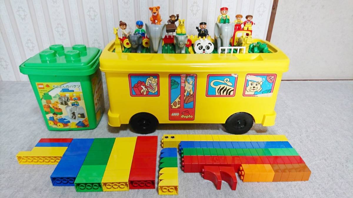 レゴ デュプロ なかよし動物バス ぞうさんのバケツ 詰め合わせセット LEGO ブロック 積み木 知育玩具 正規品_画像1