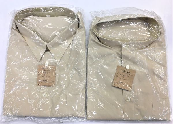 未使用！4L Yシャツ 37枚セット Mandarin 綿100% 胸囲108-116cm 日本製◆大きめサイズ ビッグサイズ XL以上 XLサイズ以上 カッターシャツ_画像3