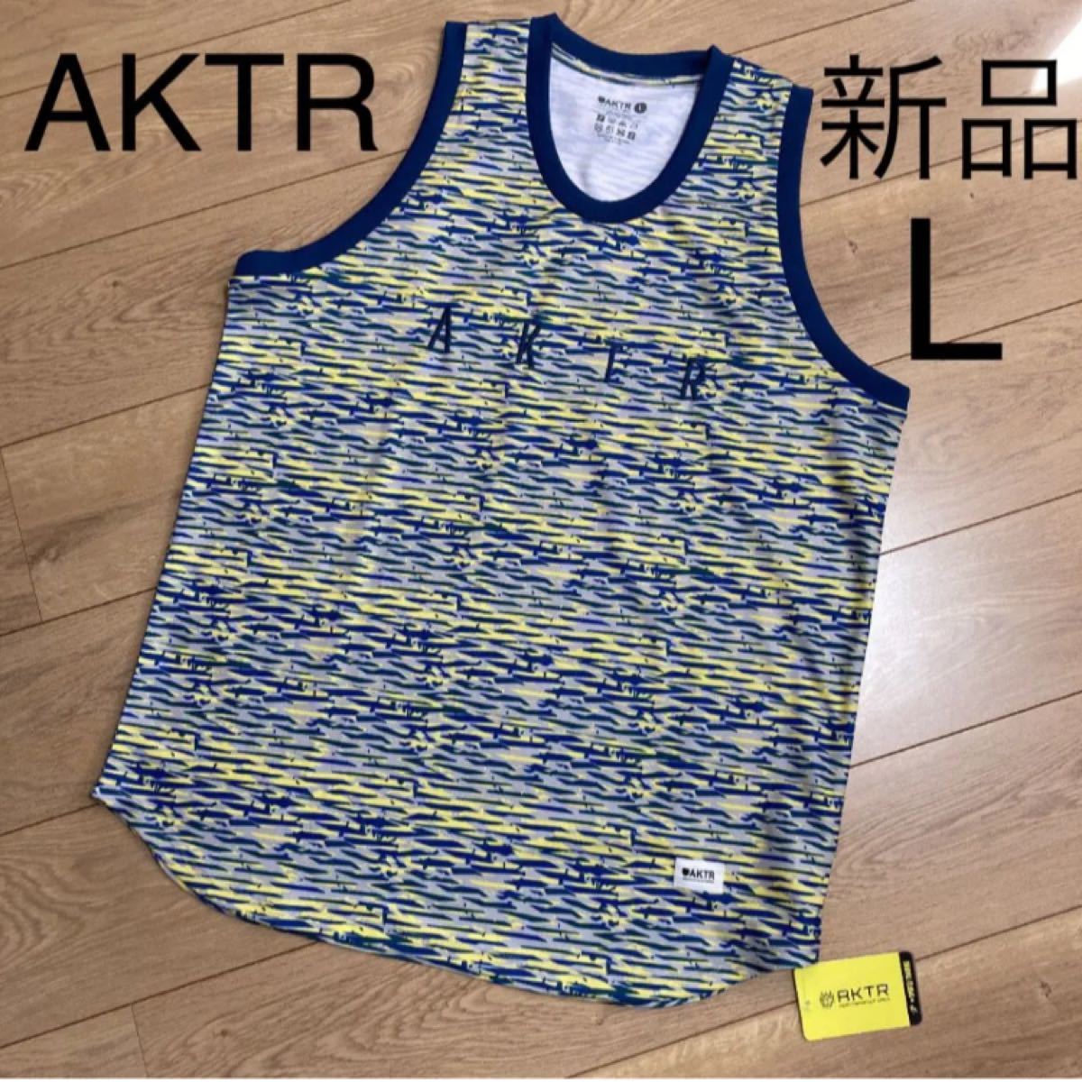 56％以上節約 AKTR アクター BASIC LOGO TANK タンクトップ 522-011001