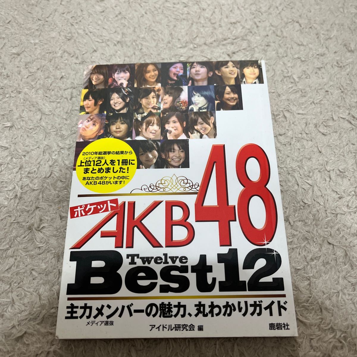 ポケットAKB48Best12 主力メンバーの魅力、丸わかりガイド/アイドル研究会　AKB48 神12写真集