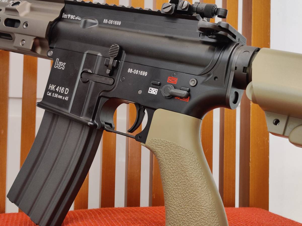東京マルイ 次世代電動ガン HK416 デルタカスタム BK/FDE 2-tone TITAN