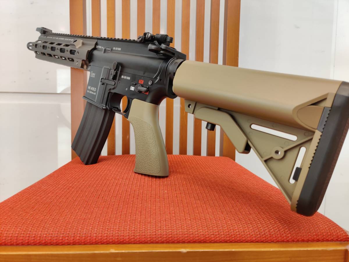 東京マルイ 次世代電動ガン HK416 デルタカスタム BK/FDE 2-tone TITAN