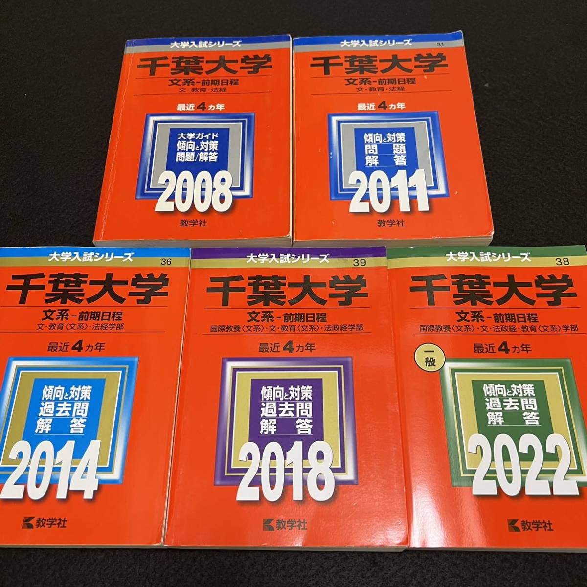 【翌日発送】　赤本　千葉大学　文系　前期日程　2004年～2021年 18年分