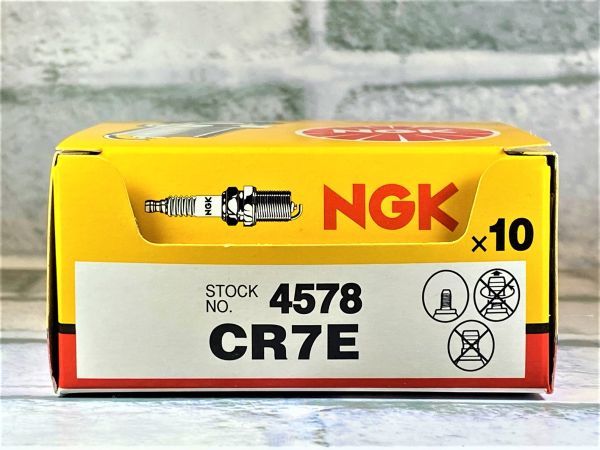 ＮＧＫ ＣＲ７Ｅ カワサキ バルカン４００、Ⅱ ＶＮ４００Ａ ９５ー 適合 新品！の画像3