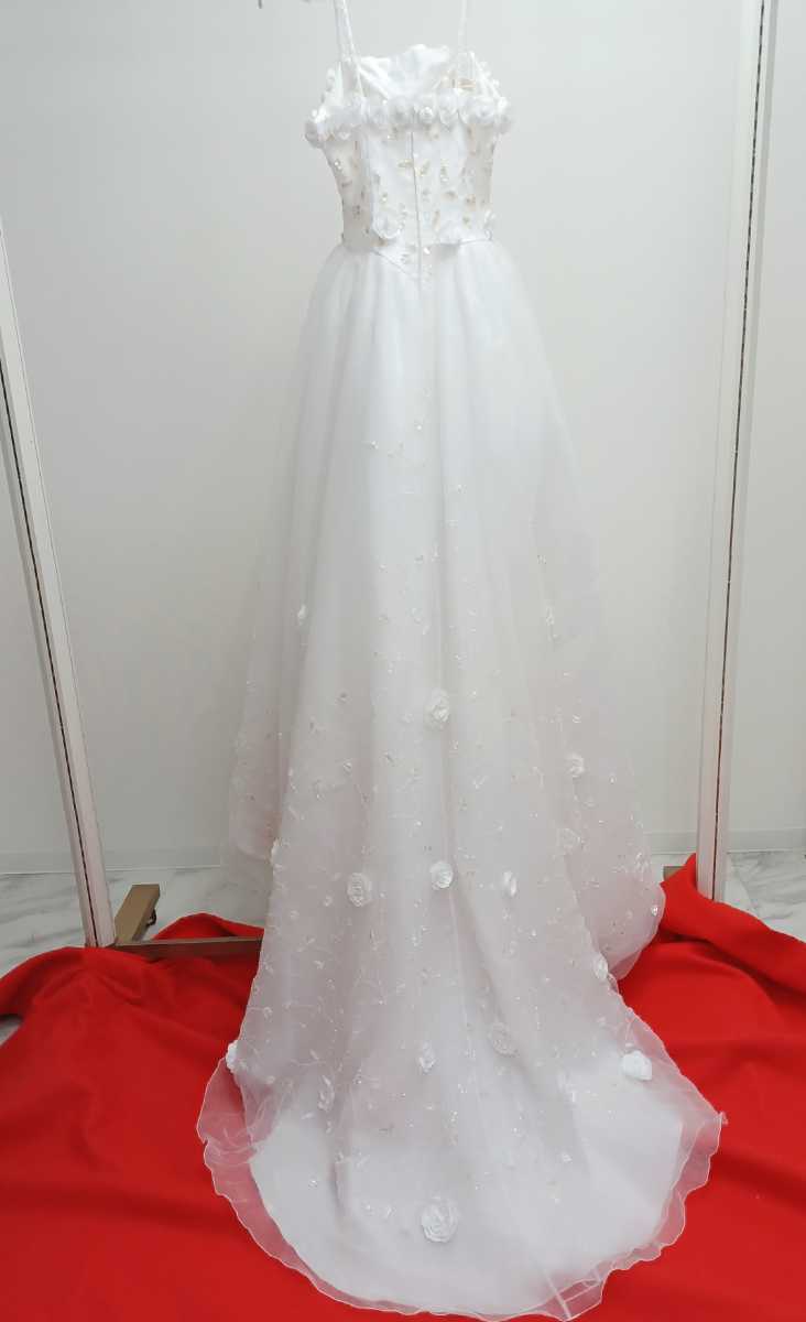  rock dress ⑳) wedding dress color dress white size unknown spangled wedding costume photographing memory photograph karaoke 220411