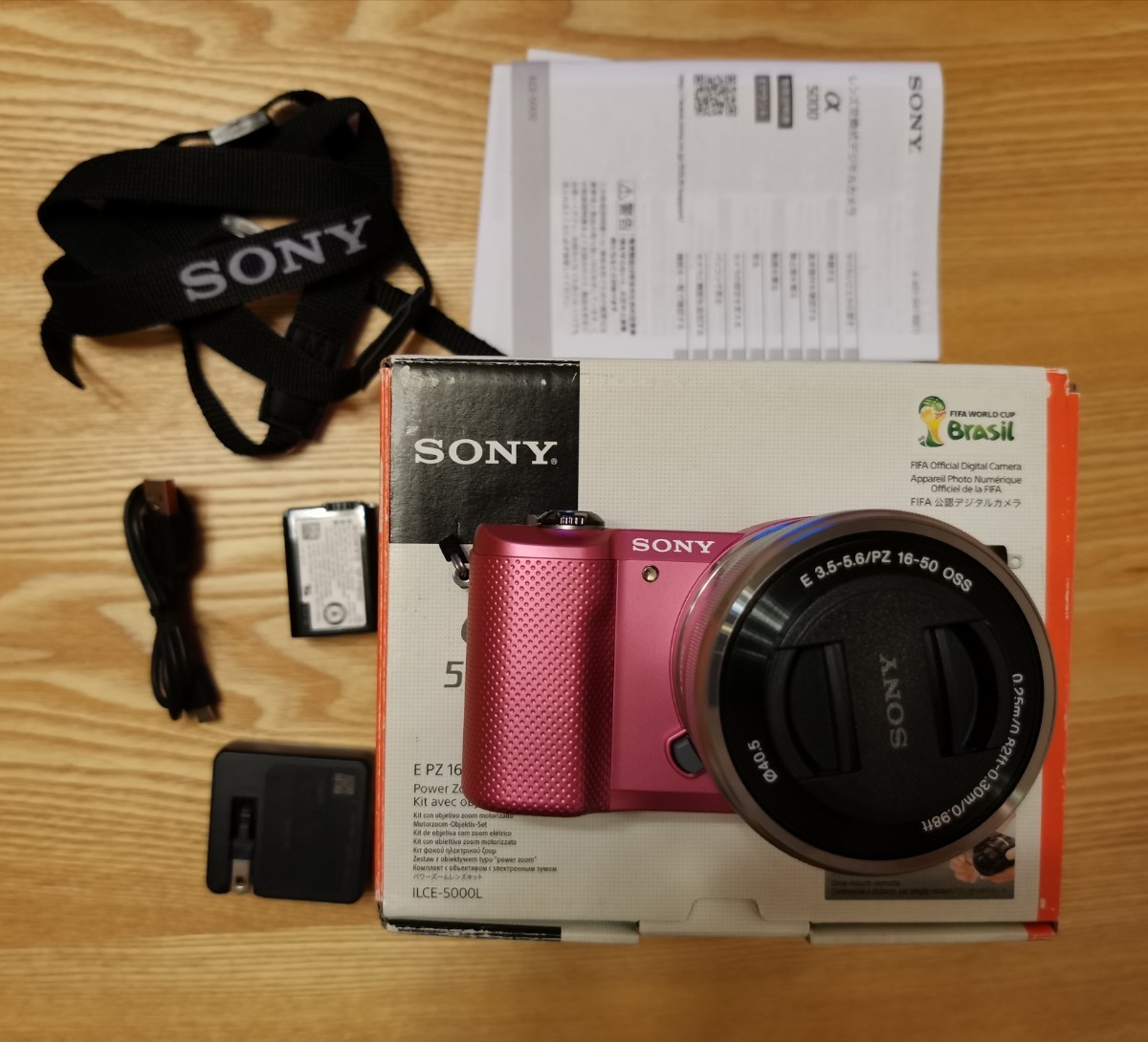 SONY α5000　レンズ交換式デジタルカメラ