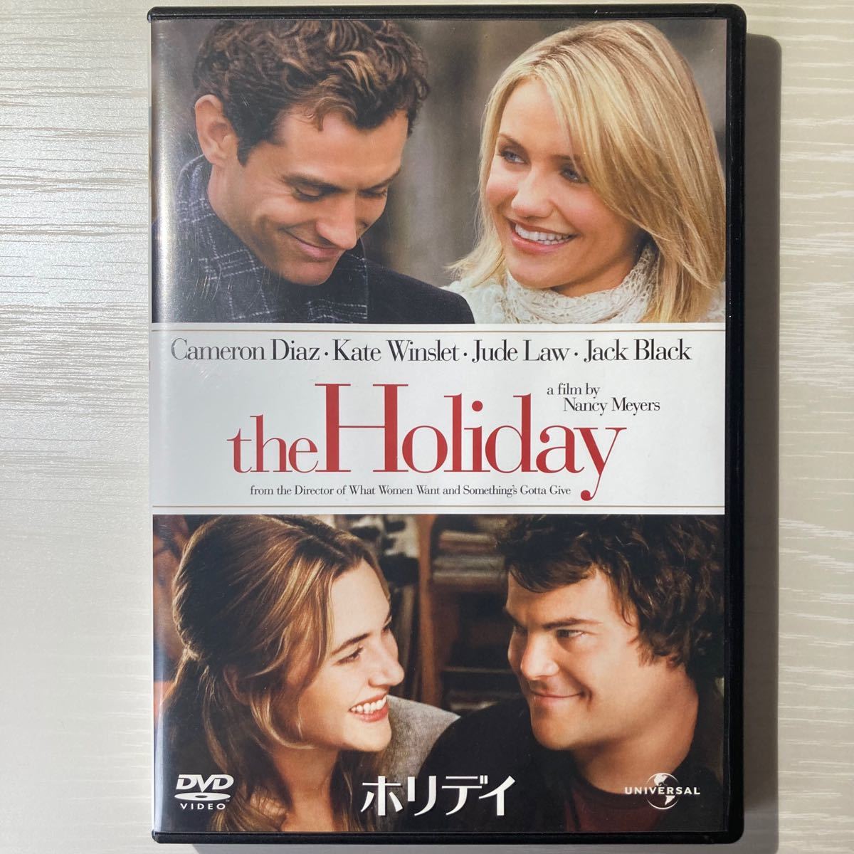 the Holiday ホリデイ キャメロン・ディアス ケイト・ウィンスレット ジュード・ロウ ジャック・ブラック DVD