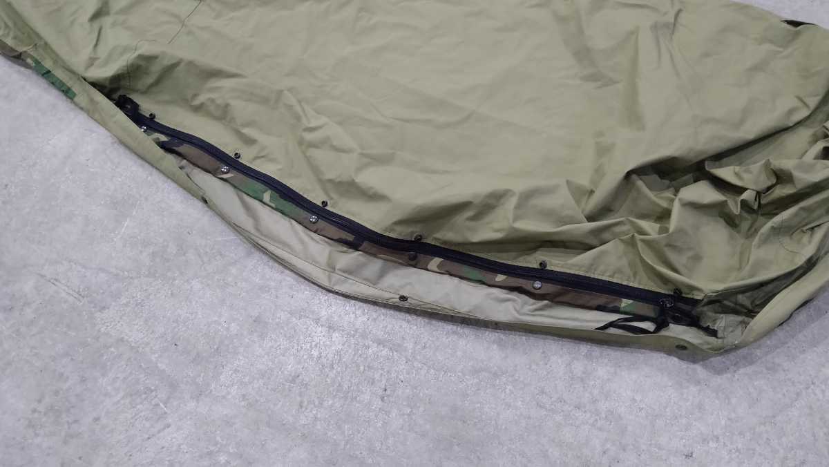 USMC MSS GORE TEX BIVY COVER 米軍 実物 寝袋 カバー ゴアテックス スリーピングバッグ 3